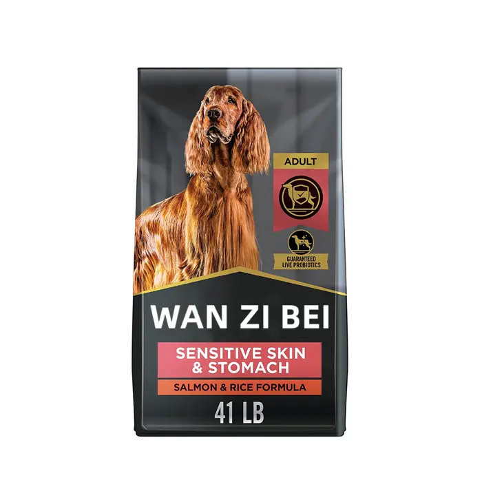 OEM/ODM WANZIBEI Life Protection Formula Natural Adult Dry Dog Food-Sensitive Skin & Stomach, High Protein Dry Dog Food