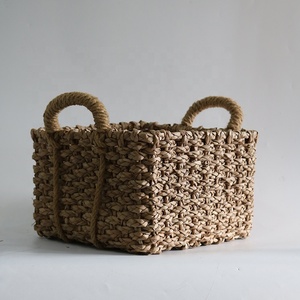 En gros fait main Écologique canne rotin panier en osier paniers de saule avec poignée - Product Image 2