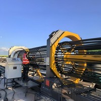 Ligne de traitement de cages en acier pour barres d'acier haute résistance, compatible avec la soudure automatique CNC robuste par points de soudure