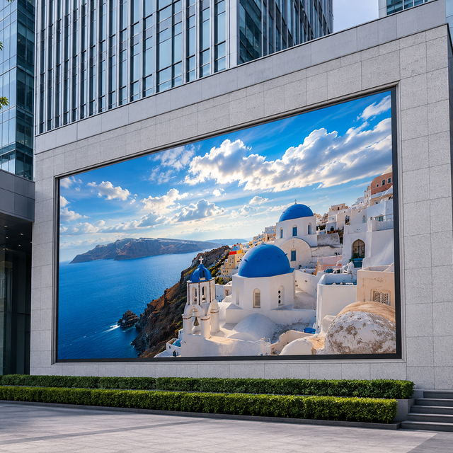 Outdoor LED Display Screen Die-casting Aluminum LED Billboard for Fixed Installation Advertising