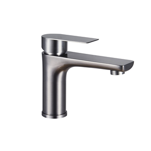 SANIVITAL <span class=keywords><strong>Rubinetto</strong></span> per <span class=keywords><strong>Lavabo</strong></span> <span class=keywords><strong>Bagno</strong></span> in Acciaio Inox a Foro Singolo, Miscelatore Monocomando Finitura Nichel Spazzolato - Product Image 2
