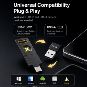 Pufido Drive 2 (F03) pufido Drive clife Key pufido Drive clife USB กุญแจอิเล็กทรอนิกส์ Fido + ที่เก็บ128GB - Product Image 4