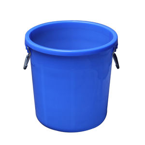 Tampa 50L/60L/100L/160L/200L/280L/380L da cubeta do recipiente plástico do punho do ferro do grande tamanho para os tambores do armazenamento da alimentação animal baldes os barris - Product Image 1