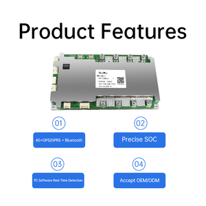 3S-32S LiFePO4 Smart <b>Battery</b> Management System 12V/24V/36V/48V/60V/<b>72V</b>/96V BMS Circuit Board 300A - Product Image 3