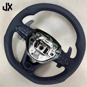 Volante Sportivo in Pelle Personalizzato per Volkswagen Touareg 2024 Tiguan Jetta <span class=keywords><strong>Golf</strong></span> 6 <span class=keywords><strong>7</strong></span> GTI MK7 <span class=keywords><strong>Accessori</strong></span> Auto - Product Image 2