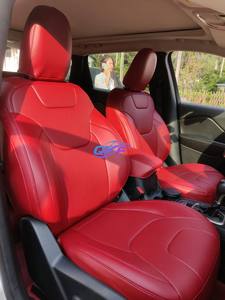 Accessoires de voiture personnalisés en <span class=keywords><strong>cuir</strong></span> pour <span class=keywords><strong>Jeep</strong></span> Compass Cherokee Patriot <span class=keywords><strong>Renegade</strong></span> Gladiator Wrangler Grand Cherokee - Product Image 6