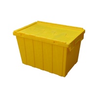 Boîtes de rangement en plastique avec couvercle, 50 pièces, emballage de retrait, robuste, montage encastré