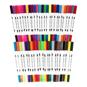Stylos pinceaux aquarelle à double pointe, marqueurs fineliner pour le dessin, la coloration et l'art - Product Image 1
