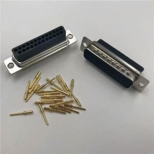 Conector Hembra D-SUB de 50 Pines en Ángulo Recto, HDB de 50 Pines DIP Tipo R/A, Material de Contacto de Cobre para PCB, Conector Hembra DB de 50 Pines - Product Image 2