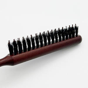 หวีไม้ธรรมชาติขนาดกะทัดรัดเป็นมิตรต่อสิ่งแวดล้อมหวีผมแบบแข็งและอ่อนนุ่มในบรรจุภัณฑ์เลเซอร์กล่อง - Product Image 5