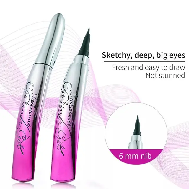 Waterproof Beauty Makeup Cosmetic Eye Liner Pencil Black Liquid Eyeliner Pen