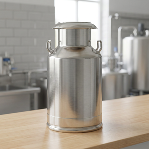 Factory Supply Stainless Steel <b>Milk</b> <b>Jug</b> Airtight Edible Oil Transport Barrel Leakproof Wine Fermentation Churn Storage Bucket - Product Image 4