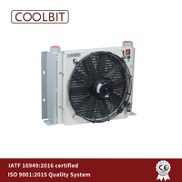 Refroidisseur d'huile/glycol COOLBIT, échangeur de chaleur/radiateur/refroidisseur d'huile à plaques pour systèmes hydrauliques/lubrifications AH470-CA