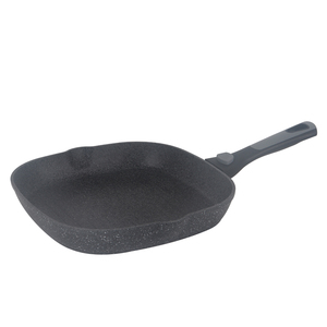 Olla <span class=keywords><strong>de</strong></span> <span class=keywords><strong>Cocina</strong></span> Antiadherente <span class=keywords><strong>de</strong></span> Aleación <span class=keywords><strong>de</strong></span> Aluminio y <span class=keywords><strong>Granito</strong></span> con Fondo <span class=keywords><strong>de</strong></span> Hierro Fundido, Asas <span class=keywords><strong>de</strong></span> Plástico, Estilo Moderno <span class=keywords><strong>para</strong></span> <span class=keywords><strong>Cocina</strong></span> Oscura, Apta <span class=keywords><strong>para</strong></span> Inducción/Gas, con Tapa - Product Image 5