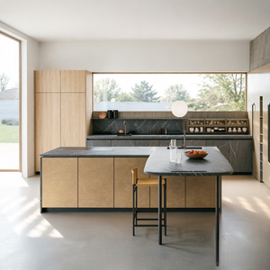Meubles de <span class=keywords><strong>cuisine</strong></span> sur mesure de luxe italiens BALOM, design moderne et modulaire sans poignées pour projet de villa - Product Image 3