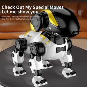 Robot Chien Télécommandé Éducatif 2025 SJY-LH-R1S Interactif Chantant et Dansant, Fonctionnant sur Piles, en Plastique, Portée de Contrôle 20m, Cadeau Idéal - Product Image 3