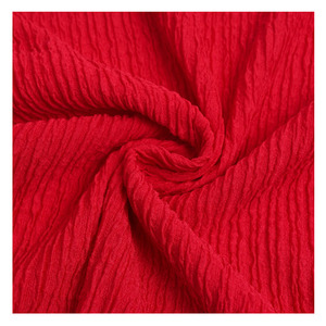 95% Polyester 5% Spandex Tissu Stretch Poly 230gsm 160cm Crêpe Tricoté Tissu pour Vêtements - Product Image 1