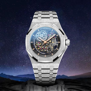 Reloj de Lujo para Hombre AILUO G6610, Automático, de Acero Inoxidable, Marca Francesa, Diseño Esqueleto con Acabado Esmerilado, Miyota, 22mm - Product Image 6