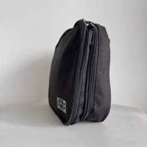 Bolsa de almacenamiento multifuncional para cable de datos, auriculares, cargador de energía, accesorios para teléfono móvil, rectangular, Oxford, minimalista, de viaje - Product Image 6