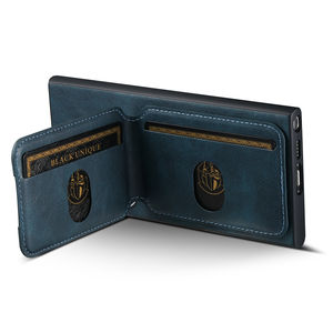 Nueva funda de almacenamiento de cartera de cuero PU TPU, tarjetero, funda móvil para Google <span class=keywords><strong>pixel</strong></span> 6 7 8 Pro para HuaWei para Xiaomi - Product Image 3