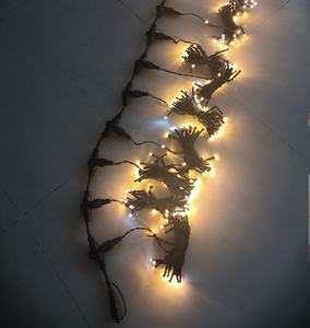 Festival de Navidad al aire libre luz decorativa impermeable 2*3M Luz de cortina led blanco cálido + flash blanco - Product Image 1