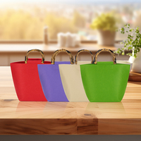 Bolso de Fieltro Reutilizable para el Hogar, Superficie de Fácil Mantenimiento, MOQ Disponible para Pequeños Lotes, Ideal para Tiendas Minoristas Recién Abiertas