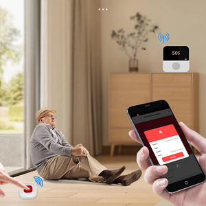 Sistema de Alerta de <span class=keywords><strong>Emergencia</strong></span> Inalámbrico Tuya WiFi para Cuidadores, Botón SOS Inteligente Tuya para Personas Mayores, Pacientes y Discapacitados - Product Image 3