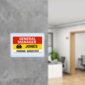 Letrero de Puerta Inteligente Reciclable con Pantalla E-Ink, Calendario para Hotel, Placa de Identificación para Oficina, Placa Digital para Sala de Conferencias, Placa Electrónica para Puerta - Product Image 1