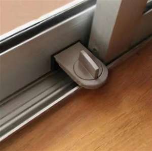 Offre Spéciale : Verrou de Sécurité pour Enfants pour Fenêtres et Portes Coulissantes, et Butée de Porte Antivol - Product Image 4