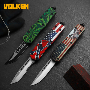 430 stainless steel multi-functional <strong>knife</strong> outdoor hunting survival <strong>knife</strong> camping <strong>hot</strong> folding <strong>knife</strong> can be customized pattern - Product Image 2