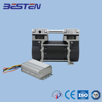 DC12V 24V 48V compresseur d'air sans huile 2L 3L 5L générateur d'oxygène aimant Permanent moteur sans balais silencieux véhicule Air pour gaz