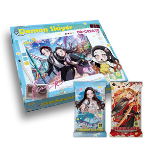Jeu de cartes à collectionner Demon Slayer, jeu de société, cartes de jeu de cartes à collectionner <span class=keywords><strong>Kimetsu</strong></span> <span class=keywords><strong>No</strong></span> <span class=keywords><strong>Yaiba</strong></span>, cartes rares TCG CCG, boîte de booster, jouets de jeu de table, cadeaux - Product Image 1