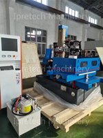Machine de découpe à fil EDM CNC haute précision DK7750F pour le métal, à grande vitesse, pour la programmation informatique de cabinets, avec molybdène