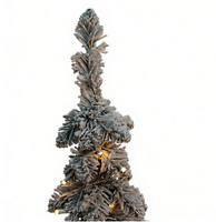 Décorations de Noël artificielles de haute qualité et ornements de table, fonctionnant sur piles, écologiques, faible MOQ