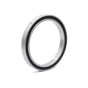 Fournisseur de roulements à billes à gorge profonde en acier inoxydable à grande vitesse S6816-2RS, à paroi mince, 80*100*10mm, petits et moyens - Product Image 1