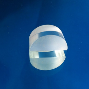 Tùy chỉnh hợp nhất silica Ống kính thủy tinh phẳng lồi bán cầu ống kính hình trụ - Product Image 2