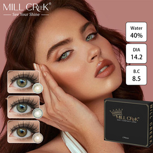 Lentes <span class=keywords><strong>de</strong></span> contacto Breeze <span class=keywords><strong>de</strong></span> 3 tonos, lentes <span class=keywords><strong>de</strong></span> contacto blandas <span class=keywords><strong>de</strong></span> color, 14.2 mm <span class=keywords><strong>de</strong></span> diámetro, 40% <span class=keywords><strong>de</strong></span> contenido <span class=keywords><strong>de</strong></span> agua, recién llegadas, efecto ojos grandes, venta al por mayor - Product Image 1