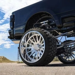 Cerchi Fuoristrada in Lega di Alluminio Forgiato da 16 <span class=keywords><strong>Pollici</strong></span>, Cerchioni a Canale Profondo con Finitura Cromata, Garanzia a Vita, Nuovi per Camion GMC Chevy - Product Image 4