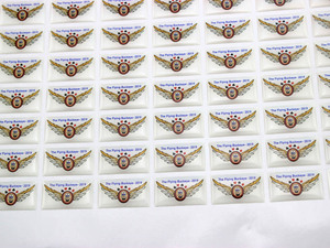 OEM ที่มีคุณภาพสูงส่วนบุคคลการออกแบบที่กำหนดเองสีขาวเครื่องหมายกาวกันน้ำตกแต่ง3D ที่ชัดเจนโดมวงรีรูปไข่สติกเกอร์อีพ็อกซี่ - Product Image 2