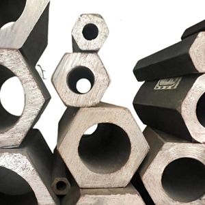 Oem מותאם אישית משושה עבה חומה עגול צינור פלדה חלול - Product Image 6