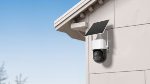 กล้องวงจรปิดไร้สาย Tuya Smart 5MP แบบเลนส์คู่ ใช้แบตเตอรี่ หมุนได้ ปรับมุมมองได้ รองรับ WiFi สำหรับภายนอกอาคาร พร้อมระบบตรวจจับมนุษย์ด้วย AI และเสียงสองทาง - Product Image 5