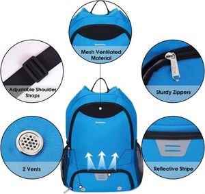Sac de football, sac de sport adapté au volley-ball, aux accessoires de basketball, sac à équipement de grande capacité, cadeaux avec compartiment pour ballon - Product Image 5