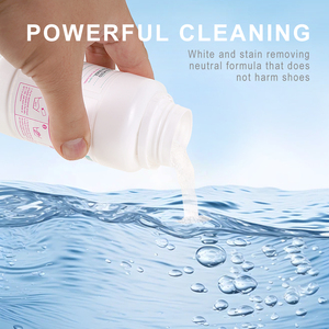 Fábrica al por mayor OEM marca polvo de limpieza zapatos blancos obstinado eliminación de manchas lejía detergente en polvo - Product Image 2