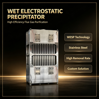 Precipitateur électrostatique industriel ESP, tour de purification humide pour le séchage des tambours des centrales d'asphalte et la purification des gaz de combustion