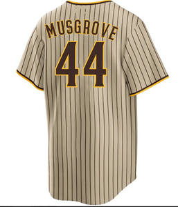 缝制美国棒球球衣圣地亚哥44乔·穆斯格罗夫1格里沙姆7哈成金4布莱克·斯内尔 - Product Image 2