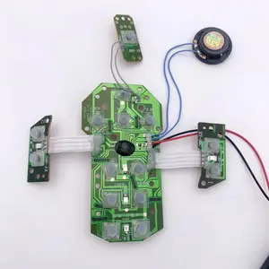 子供のおもちゃPCB回路基板メーカーLEDライト音電源PCBAおもちゃOEM注文用