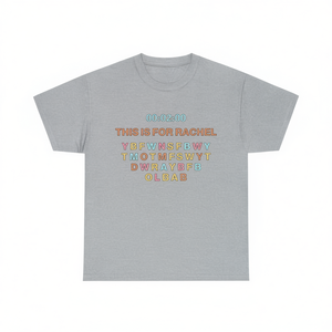 Camiseta para Rachel con meme divertido, cringe, embarazante, inapropado, regalo de broma, camisetas divertidas - Product Image 1