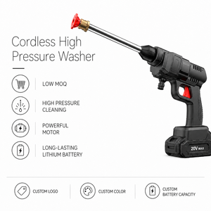 Idropulitrice Elettrica Portatile Professionale Senza Fili 20V con Motore Brushless ad Alta Pressione 145 PSI Flusso Variabile Ugello da 1.4mm - Product Image 1