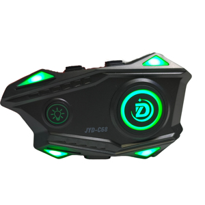 Casque de moto C68 avec écouteurs sans fil BT, assistant vocal pour moto - Product Image 1