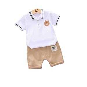 Conjunto de Ropa Infantil de Moda, Sudadera para Niños y Pantalones Caqui para Hombre, Conjunto de 2 Piezas - Product Image 1